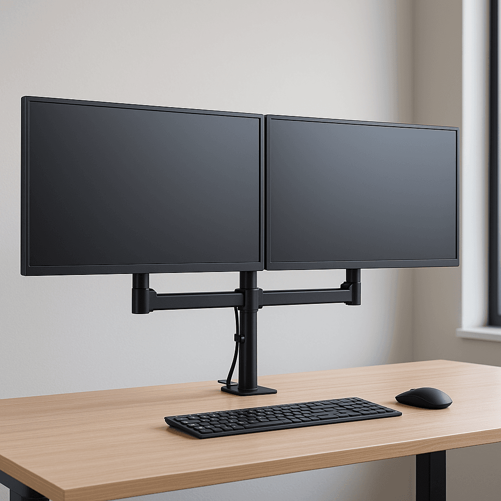Dual Screen Desk Mount OEM: Tailored Solutions for Enterprise-Scale Workstations